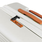 Champs Vintage II 28" Luggage Case - Ivory-USB-Charging Port on 20"