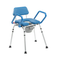 Journey SoftSecure Uplift Toilet Assist Commode-Self powered spring lift seat gently assists sitting and standing with no electricity or batteries required
