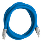 Helix GripCord 4ft Silicone USB-C Cable - Blue-Built to Bend,Made To Last