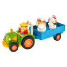 Battat Farming Fun Tractor-Toy Tractor: Ride around the farm with this toy tractor, featuring fun and realistic lights and sounds