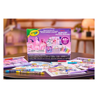 Crayola K-Pop Demon Hunters Sketch & Colour Art Kit-Decorate your room, notebooks, lockers, devices, and more with vibrant posters and stickers inspired by your favourite K Pop hero moments