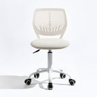 Homy Casa Fabric Task Chair - Beige-Colourful PP back & breathable fabric seat