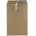 JAM Paper Photo Mailer Stiff Envelopes with Self Adhesive Closure, 6 x 8, Brown Kraft Recycled, 20 Pack (8866640g)-Size: 6" x 8"