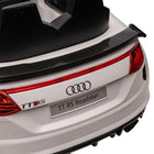 Aosom 6V Audi TT RS Kids Ride-On Car - White-Colour: White 