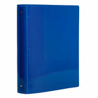 JAM Paper Plastic 3 Ring Binder, 1.5", Blue, 2 Pack-Dimensions: 11.5 x 10.5 x 1.5