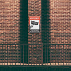 Cosco Surveillance Indoor/Outdoor Security Sign for Doors/Walls - French Text-The bold, easy-to-read design helps deter unauthorized activity and enhances security awareness