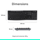 Logitech MK270 Wireless Keyboard and Mouse Combo for Windows-9