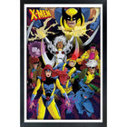 X-Men Character Collage - Framed Print - 27" x 38"-High-quality art print professionally matted and framed