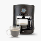 Willow Eco Series 12 Cup Coffee Maker - Black-No PTFEs, PFOAs, PFAs or other harmful chemicals