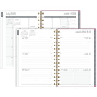 Mead 2026-27 Celestial White Weekly/Monthly Hard Cover Planner - 8½" x 6" - Multicolour - Bilingual-Full 15 months of weekly/monthly planning + 3 monthly page spreads