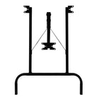 ToolMaster Steel Table Legs-The sturdy steel construction provides superior support, ensuring your folding table remains stable and secure, even under heavy use