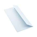 JAM Paper #10 Business Envelopes, 4 1/8 x 9.5, Parchment Blue Recycled, 100 Pack (900908732g)-Opening: booklet