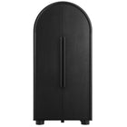Modway Bellamy Tall Arched Storage Cabinet - Black-Assembly Required