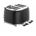 Salton NuRetro Digital 4 Slice Toaster - Midnight Black-Curate your kitchen with other matching products in the salton nuretro collection!