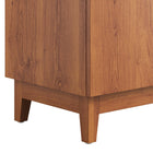 Modway Miles 36" Bathroom Vanity Cabinet - Walnut-Assembly Required