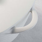 Tramontina Prisma 7 Qt Enameled Cast Iron Square Dutch Oven with Lid - Satin White with Gold Knob-7