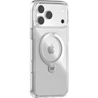 Torras Ostand Q3 Spin Case for iPhone 17 Pro Max - Clear-10FT Adventure Ready Protection. 2X Tougher Than Military-Grade (MIL-STD-810H) Drop Standards. Beyond military standard protection Patented ShockMAT impact cushioning Raised camera lip and screen bezel