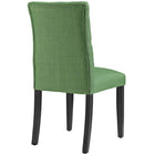 Modway Duchess Fabric Dining Chair - Green - 2 Pack-Fine Fabric Polyester Upholstery 
