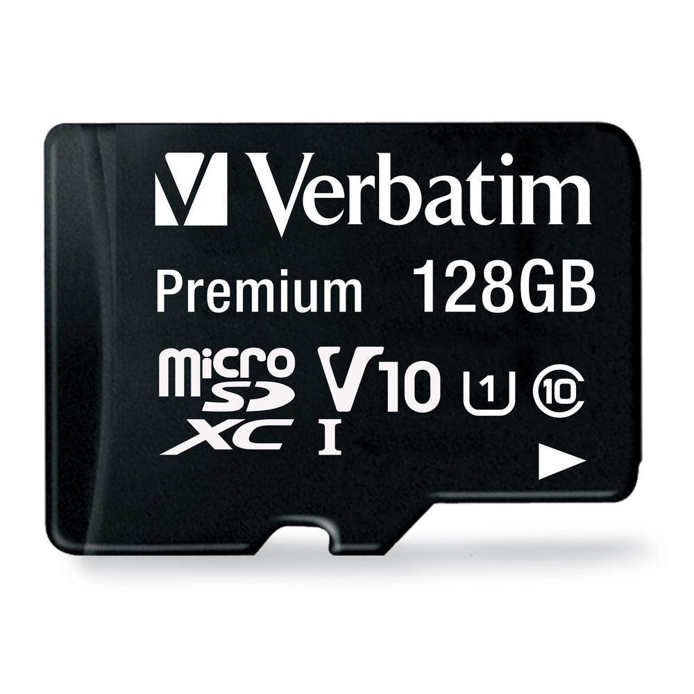 Verbatim Class 10 UHS-1 MicroSDXC Card, 128GB | staples.ca