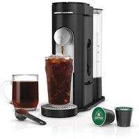Ninja Pods & Grounds Single-Serve Coffee Maker - Black-Brew with pods or grounds: brew a single-serve cup of coffee with grounds for ultimate flavour or with a coffee pod for ultimate convenience in one small footprint.