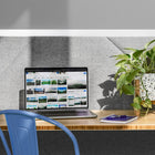 Luxor Modular Plush Wall - 70" W x 70" H-Connects with all Luxor Room Divider Walls