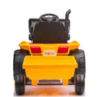 Freddo 12V Excavator 1 Seater Ride-On for Kids-PP Tires: Feel secure knowing your kid is securely on the ground with the PP tires that come with the 12V Freddo Excavator. These tires are strong and secure, making sure your kid is always safe and stable on their ride