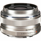 Olympus M.Zuiko Digital 17mm f/1.8 Lens - Silver-17mm Single  Focal Length