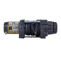 Novawinch Super B 3,500 lb 12V Electric ATV/UTV Winch with Synthetic Cable and Handbar Switch-High-Torque permanent magnet motor (up to 2.6hp)