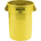 Brute 20 Gallon Vented Round Containers - Yellow - 2 Pack-Brute container, Vented