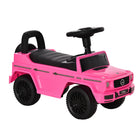 Aosom Baby Toddler Push Car - Pink-Foot-to-floor design, suitable as a sliding toy 