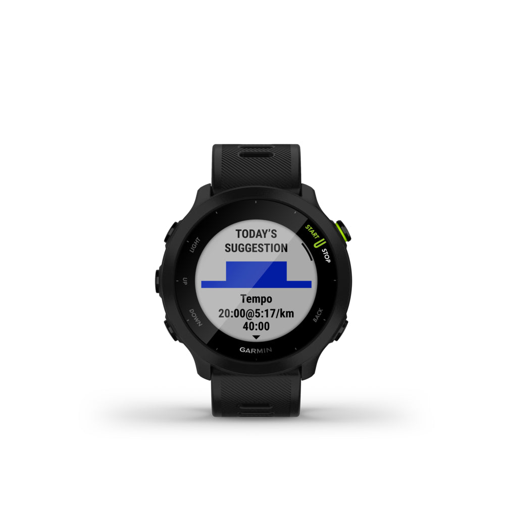 Garmin Forerunner 55 GPS Smartwatch - Black | staples.ca