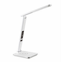ShoppingAll Multi-Functional LED Desk Lamp with Qi Wireless Charger - White-LED light source