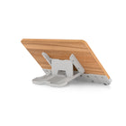ShoppingAll Portable Adjustable Book Holder Tray with Elastic Clips-8