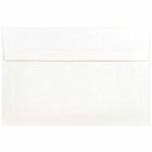 JAM Paper A9 Foil Lined Invitation Envelopes - 5.75" x 8.75" - White with Silver Foil - 50 Pack -Size: A9 (5.75 x 8.75 inches), Great way to make your occasions even more special