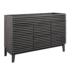 Modway Render 48" Double Sink Compatible Bathroom Vanity Cabinet - Charcoal-7