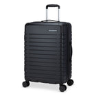 Travelite Epicure 19" Hardside Carry-on Spinner Luggage - Black-Made from polycarbonate, offering robust resistance to impact, pressure, heat, cold and scratches, ensuring lasting durability and protection for your belongings