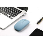 Basic Tech Sl Wireless Mouse - Blue-Silent Buttons