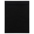 JAM Paper 10 x 13 Open End Catalog Envelopes with Gum Closure, Smooth Black, 50 Pack (87733I)-Size: 10 x 13 inches