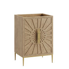 Modway Awaken 24" Bathroom Vanity Cabinet - Oak-Modern Bathroom Vanity Cabinet