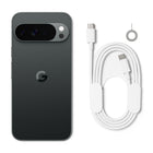 Google Pixel 10 Pro XL - 512 GB - Obsidian - Bell and Virgin Plus-Pixel 10 Pro lasts over 24 hours, and up to 100 hours with Extreme Battery Saver.1 It charges to 55% in about 30 minutes, while Pixel 10 Pro XL charges to 70% in about 30 minutes.2 Both have Pixelsnap magnetic technology for effortless wireless charging that snaps into place