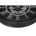 Monarch Specialties Clocks 23" Round Wall Clock - Black -The non-ticking operation creates a quiet environment and with no assembly required, simply insert 3XAA batteries (not included) and hang up for a transformative look