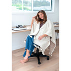 Warmür The Original Office Chair Blanket - One Size - Beige-Available in Black, Beige