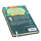 Oscardo Strong Earth Woman by Leah Dorion Hardcover Journal -120-page lined notebook with a compact 12 cm x 17 cm (4.7" x 6.7") size, designed for portable writing, journaling, travel notes, and daily use