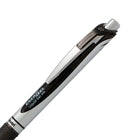 Pentel EnerGel Retractable Gel Roller - 0.7mm - Black Pen &  Refill Set-0.7mm stainless steel tip