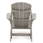 Backyard Lifestyles Adirondack Chair - Light Grey-Stain Resistant and Easy to Clean.