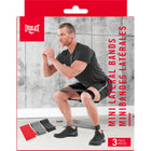 Everlast Mini Bands - Assorted Colours - Set of 3-Ideal for warm up, recovery and muscle activation