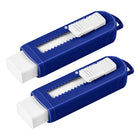 STAEDTLER 525 Eraser with Retractable Sleeve - 2 Pack-In practical plastic sleeve