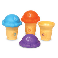 Learning Resources Mini Letter Scoops-Serve Up New Letter Skills: Kids match uppercase to lowercase every time they scoop and play with these cute preschool learning toys!