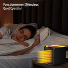Handy Heater Instant Heat Ceramic Portable 1200W Electric Space Heater-Whisper-quiet safe indoor operation: enjoy silent, safe ceramic electric heat with this quiet-operation space heater - ideal for sleeping, working, or family use indoors without disruptive noise or safety concerns.
