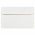 JAM Paper A9 Invitation Envelopes - 5.75" x 8.75" - White - 50 Pack (4023213I)-White Paper Envelopes